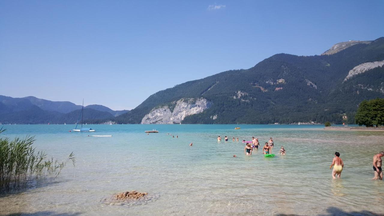 Landhaus Leitner Am Wolfgangsee Sankt Gilgen Bagian luar foto